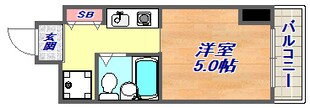 カサベラ岡本の物件間取画像